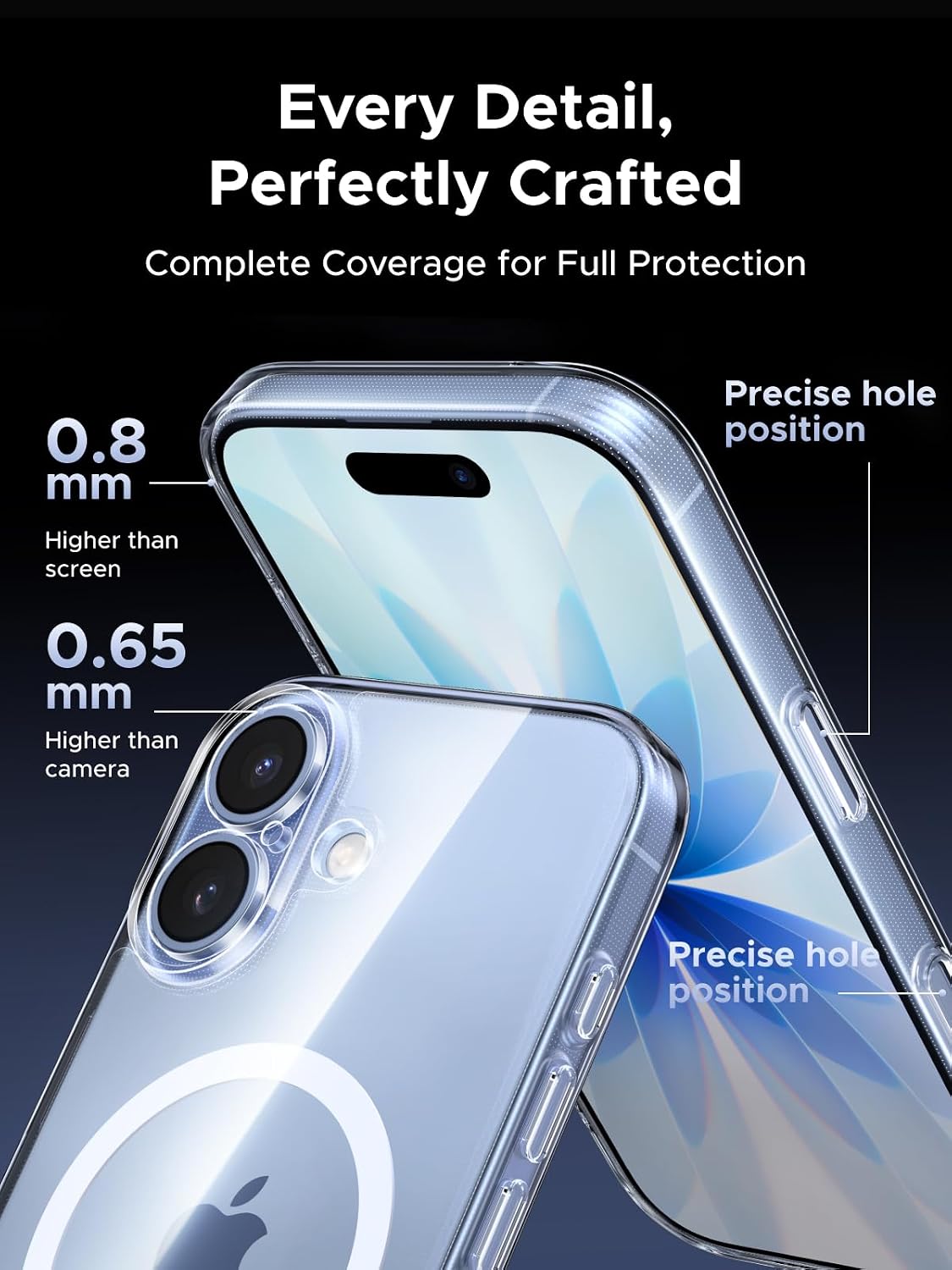 Thumbnail 5 de UGREEN iPhone 17 MagSafe Case Clear