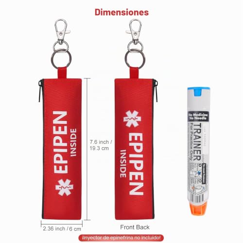 Thumbnail 2 de MEDMAX Paquete de 2 fundas delgadas aisladas para Epipen