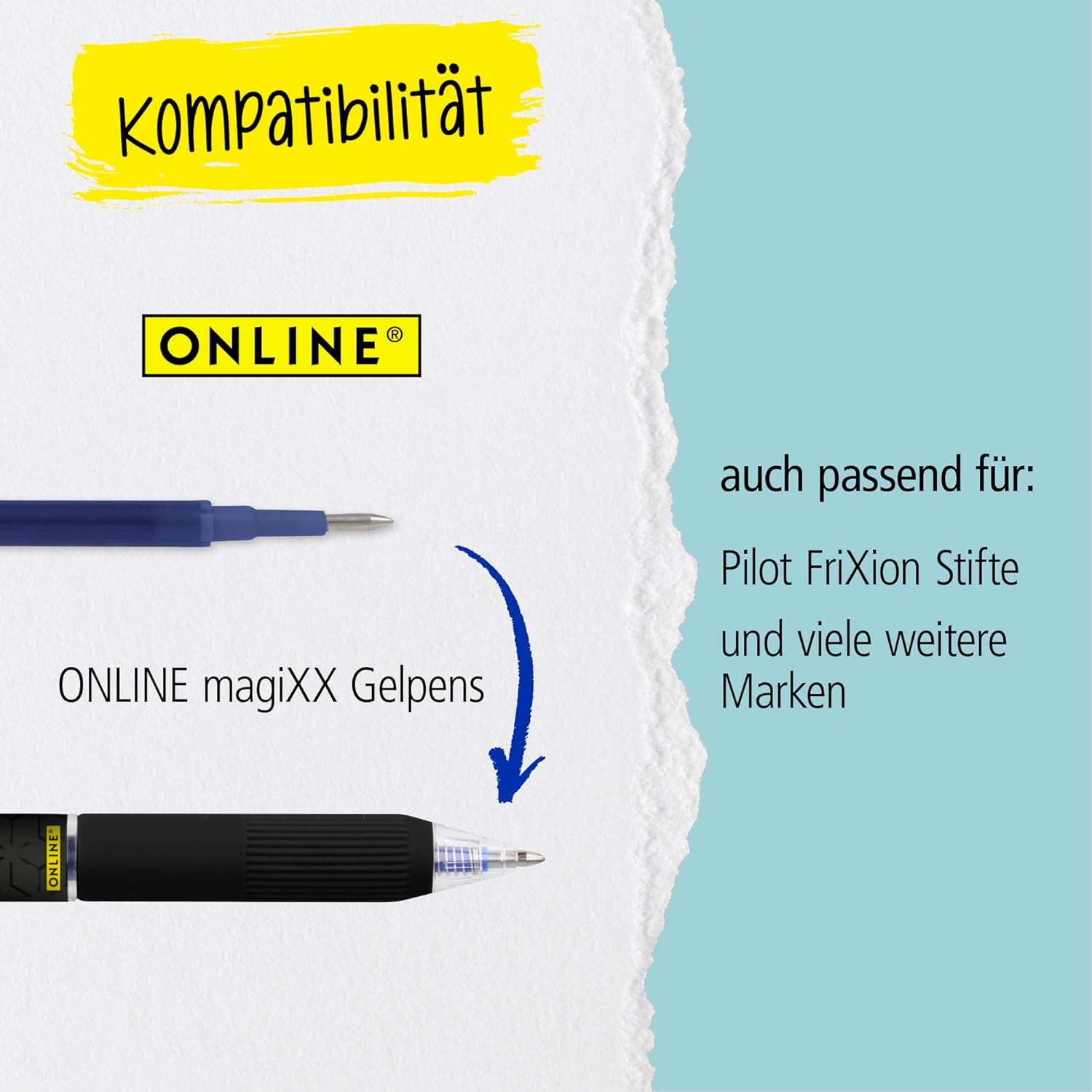 Thumbnail 5 de Online Radierstift 3er Set 0,7 mm