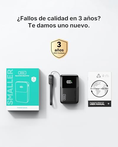 Thumbnail 7 de INIU Power Bank Ultra Mini 45W 10000mAh: potencia real en tamaño reducido