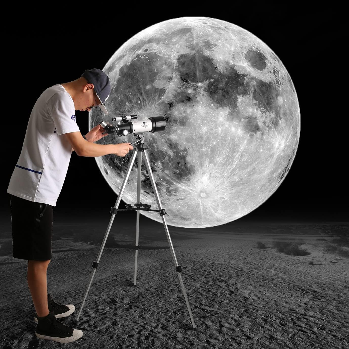 Thumbnail 5 de Gskyer D-70400 telescopio rifrattore apertura 70 mm 🔭