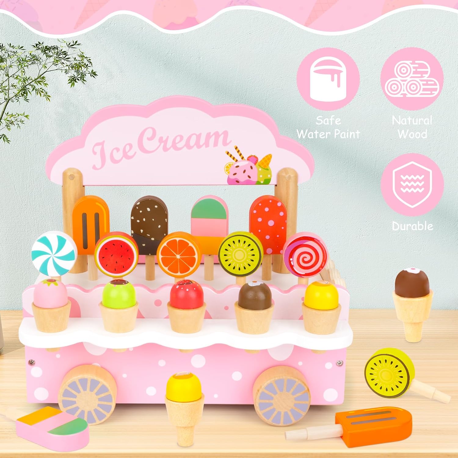 Detalle 2 de Gelateria Giocattolo Carretto dei Gelati 3+