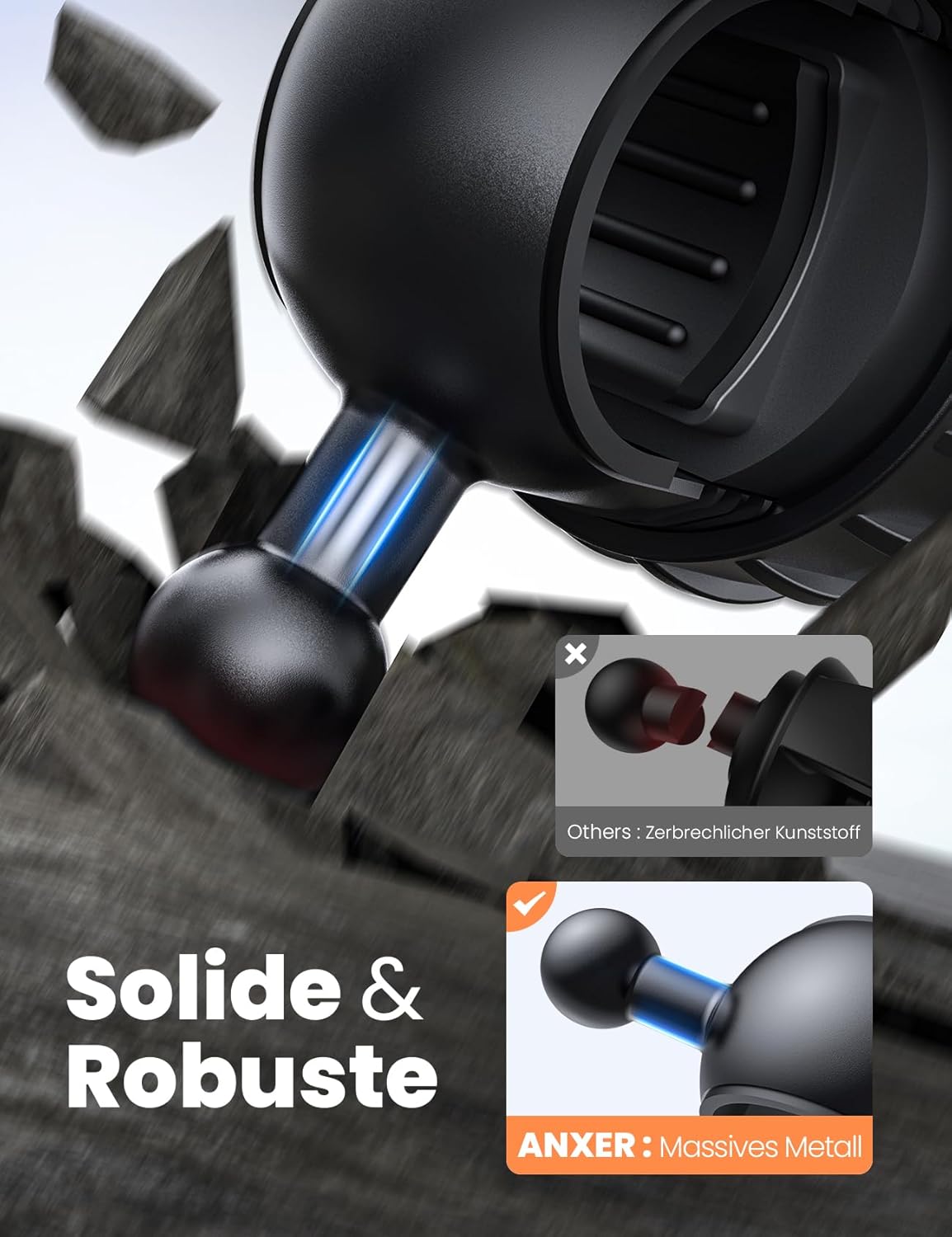 Thumbnail 6 de ANXRE Handyhalterung Fahrrad Lenker 360°