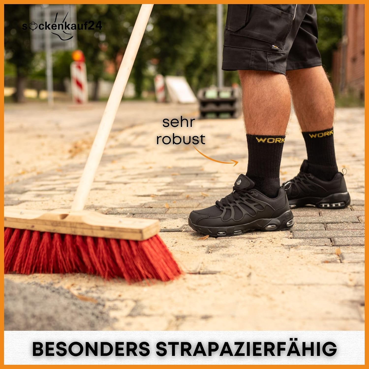Detalle 2 de Herren Arbeitssocken WORK 10 oder 20 Paar