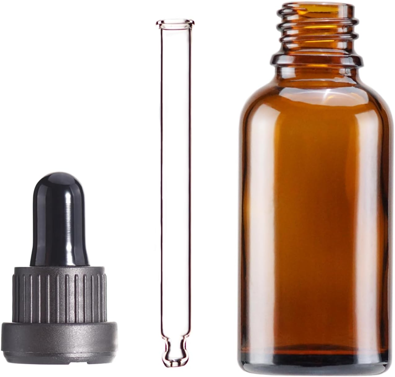 Thumbnail 3 de YIZHAO Pipettenflasche 30 ml aus Braunglas mit Pipette – Apothekerflasche für ätherische Öle & Duftöle (6er-Set)