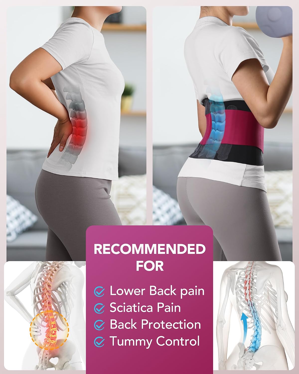 Thumbnail 4 de Fitomo Back Support Belt L