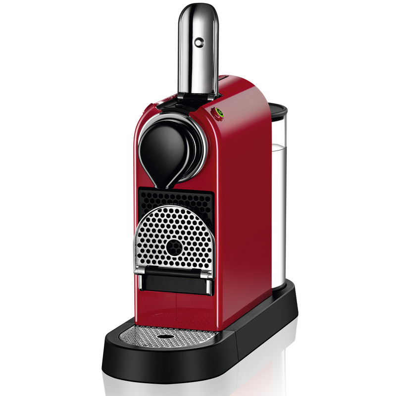 Detalle de Krups CitiZ Cafetera de Cápsulas Roja (Nespresso CitiZ)