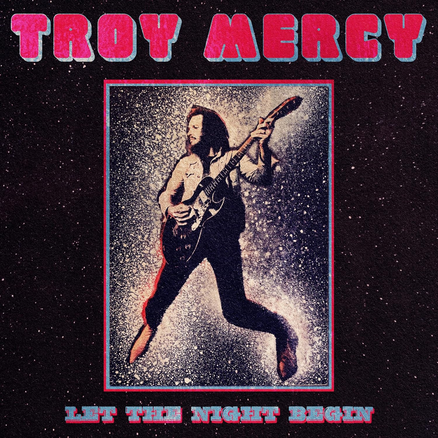 Detalle 1 de Troy Mercy Let The Night Begin Vinyl Record