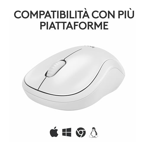 Detalle de Logitech M240 Silenzioso Bluetooth Mouse: compatto, wireless e con rumore ridotto