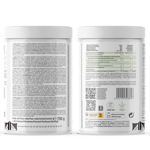 Thumbnail 6 de Weider Proteína Vegana 750g Vainilla