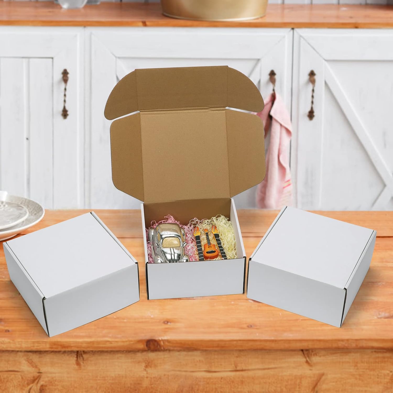 Detalle 2 de RLAVBL Shipping Boxes 25 Pack, 204x204x102 mm