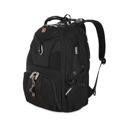 Detalle de SWISSGEAR 1900 ScanSmart Backpack for 17-Inch Laptops