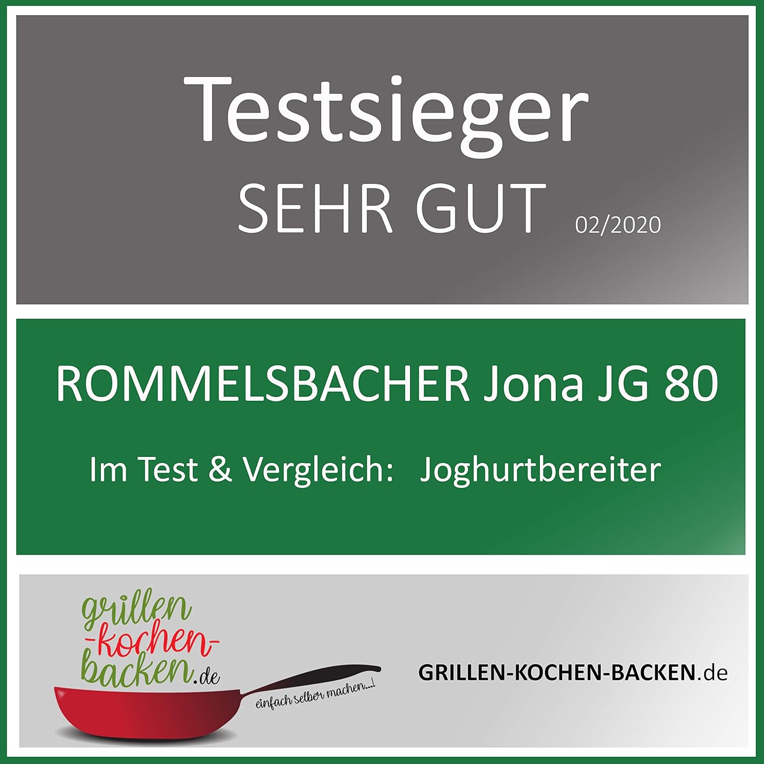 Detalle de Jona JG 80 Joghurtbereiter für 1,2 l