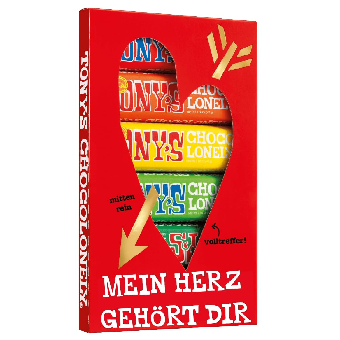 Thumbnail 6 de Tony’s Chocolonely Rainbow Tasting Pack (6er Set, 288 g) – Geschenkverpackung mit 6 Schokoriegeln ohne Palmöl