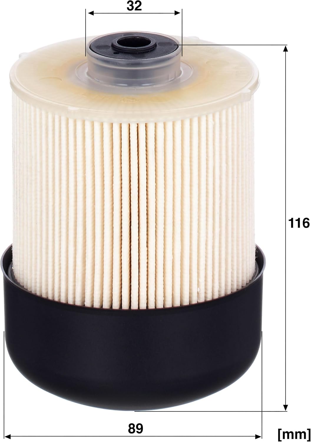 Detalle de Mann Filter PU9011z filtro carburante 116 mm