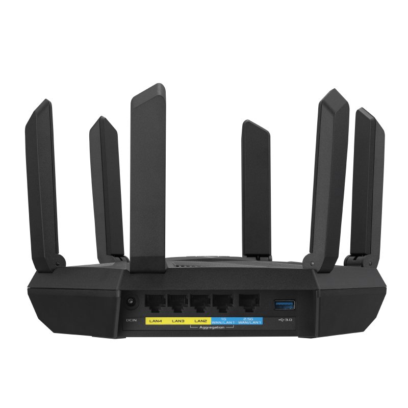 Detalle 2 de ASUS RT-AXE7800 Router WiFi 6E Tri-Banda 🚀