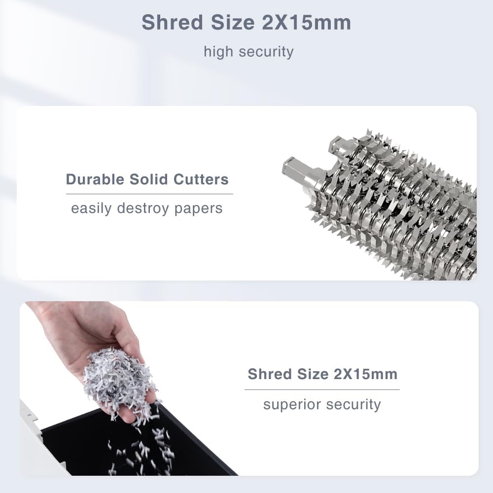 Thumbnail 1 de Fonirvanic Tritacarte distruggi documenti 14 fogli 📠