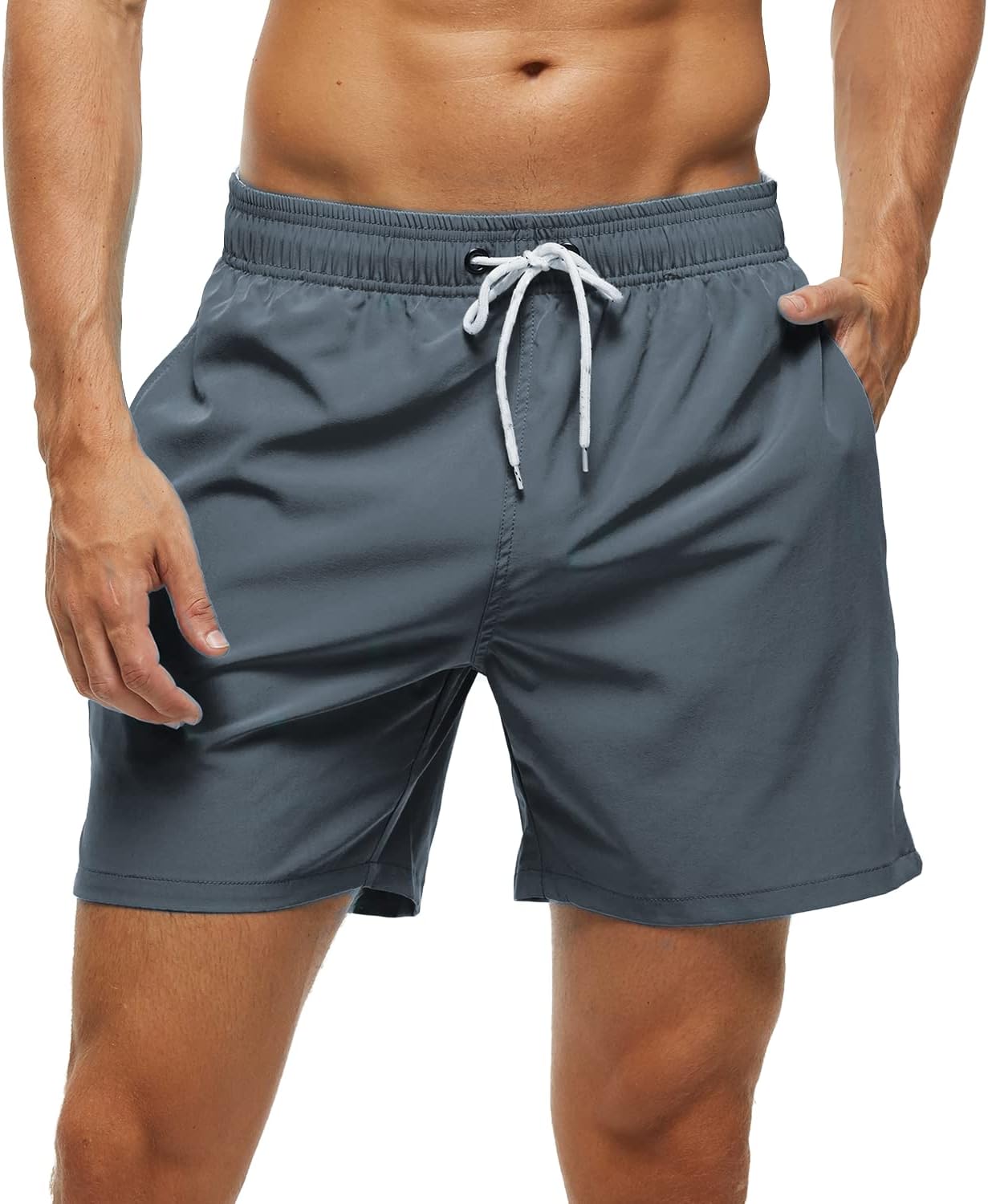 Detalle de Arcweg pantaloncini da bagno uomo con asciugatura veloce, fodera a rete e coulisse trunks mare e beach