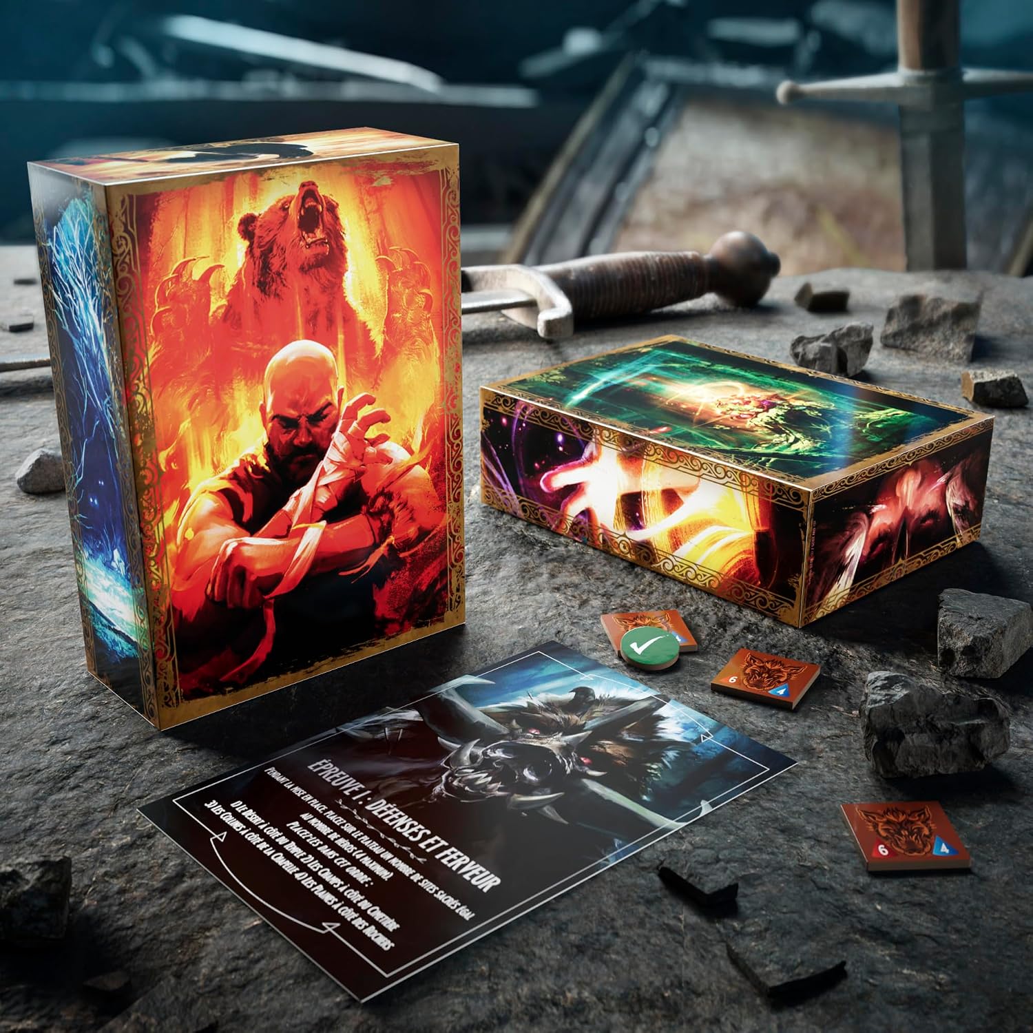 Detalle 2 de Talisman Nemesis : La Grande Chasse – Extension (version française) – nécessite Talisman 5e édition