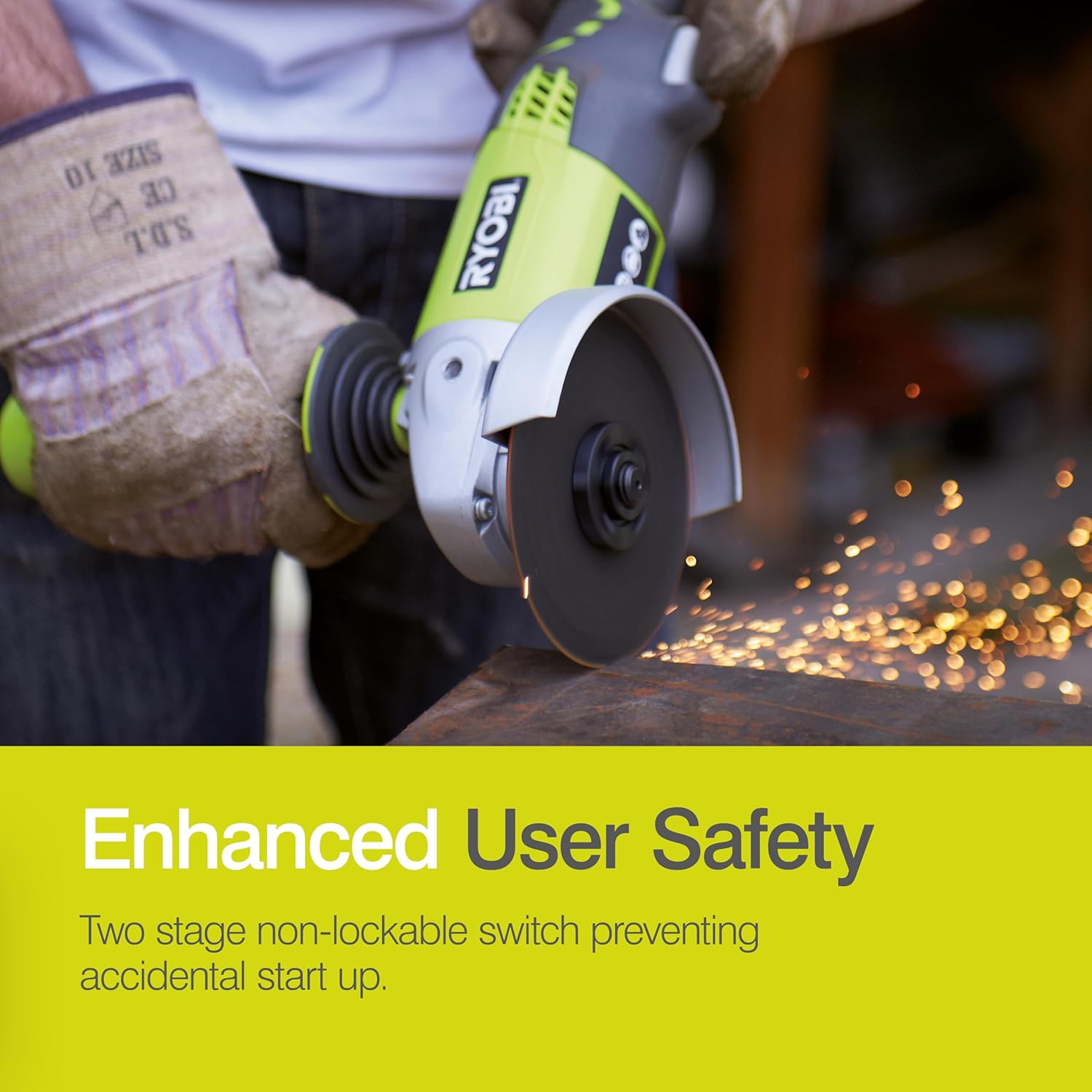 Thumbnail 6 de Ryobi R18AG-0 18V ONE+ Angle Grinder (Battery & Charger Excluded)