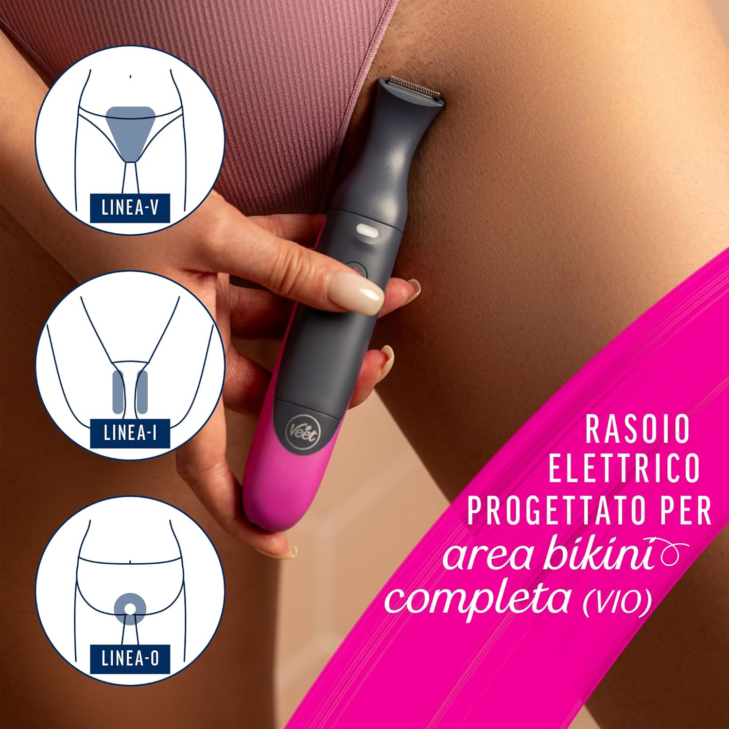 Thumbnail 5 de Veet Expert Trimmer rasoio elettrico 2 testine 🪒