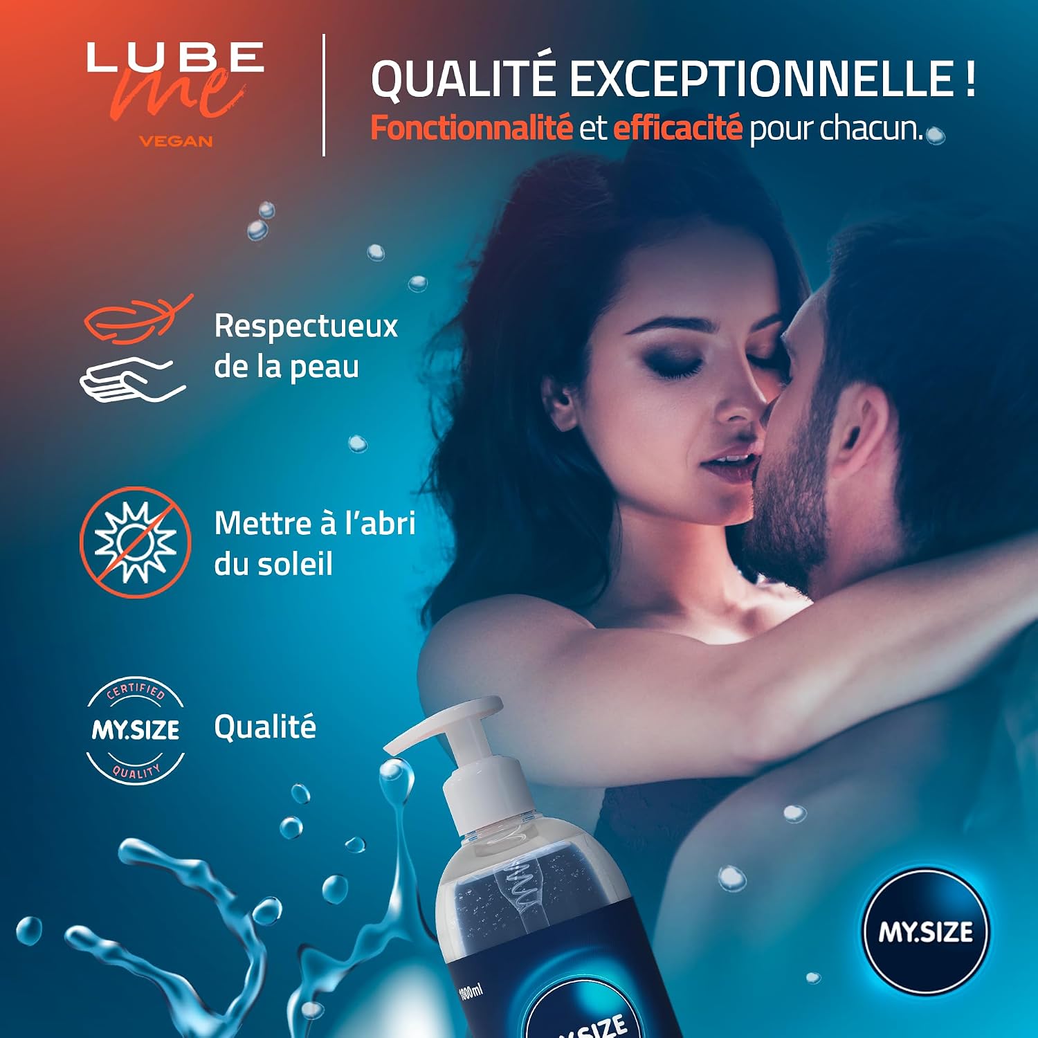 Thumbnail 4 de MY.SIZE Lube Me Premium 1000 ml 💧