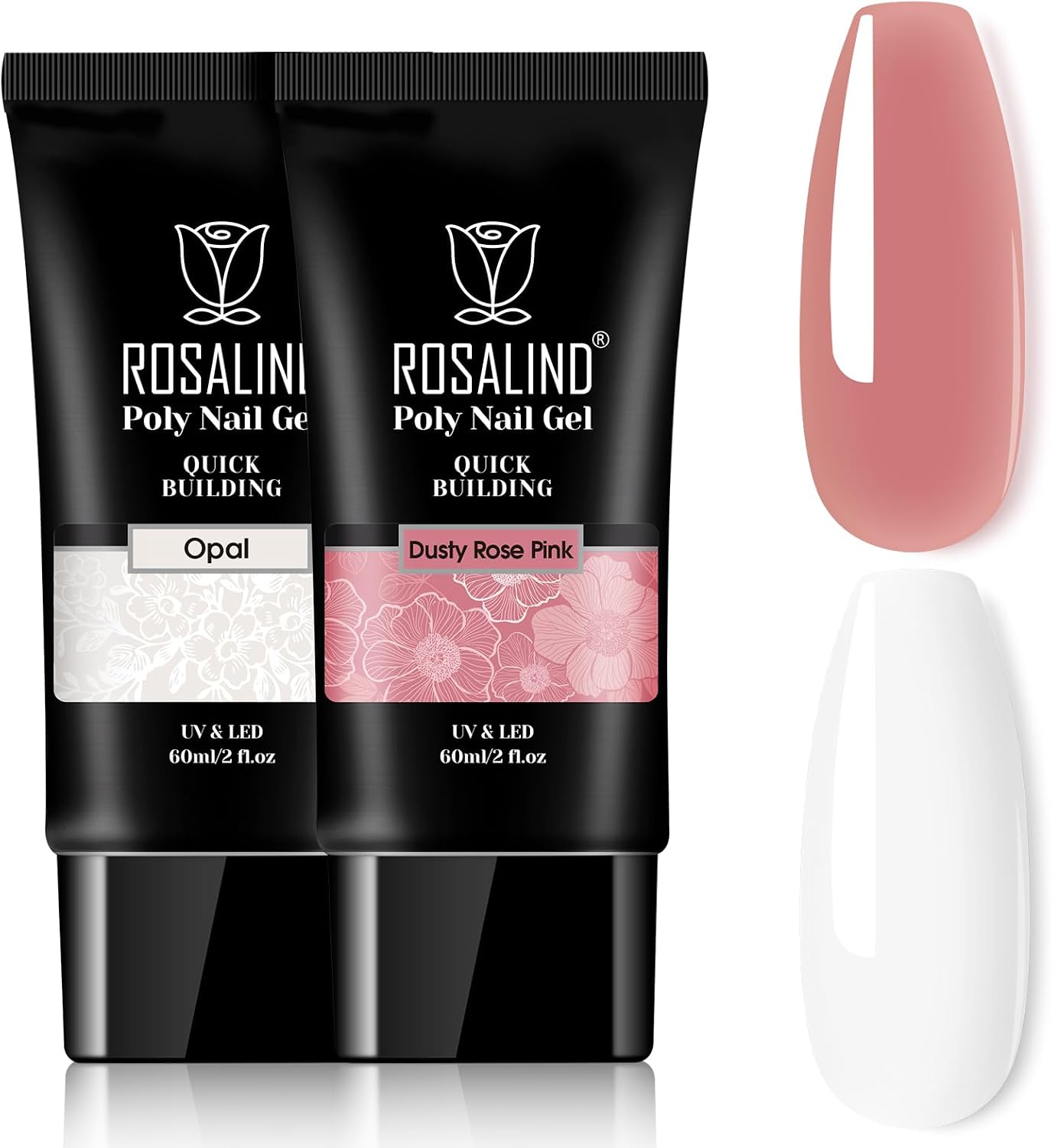 ROSALIND Poly Nail Gel, 60 ml