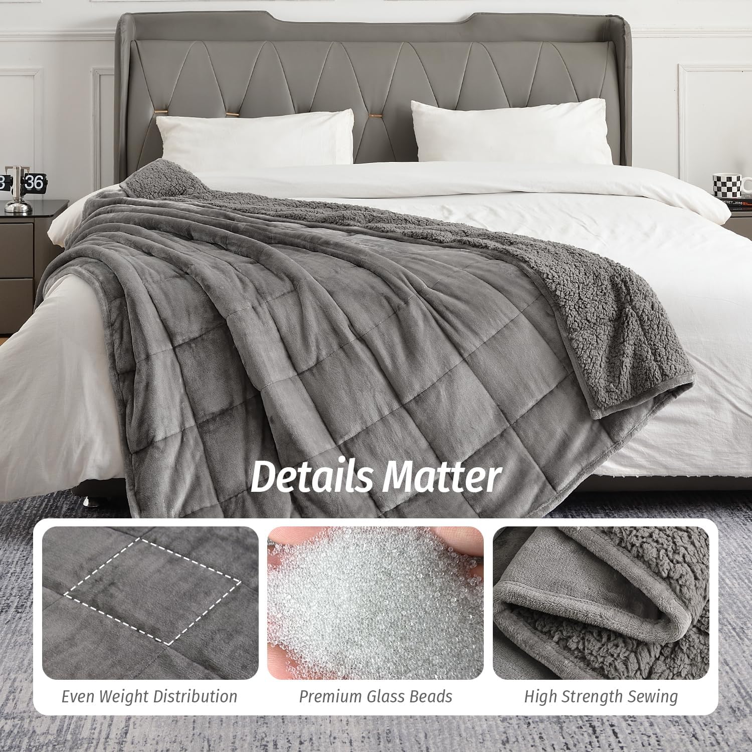 Thumbnail 4 de Wemore Weighted Blanket 20 lb