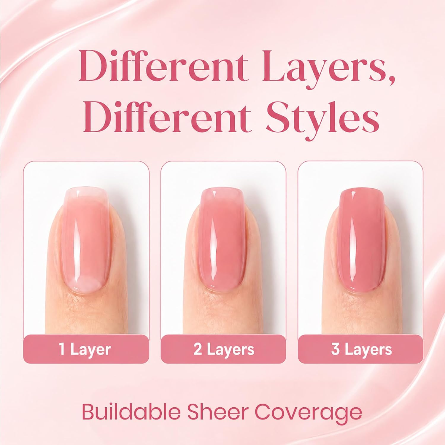 Thumbnail 5 de Beetles Nude Gel Polish Set, 6 Colors ⚙