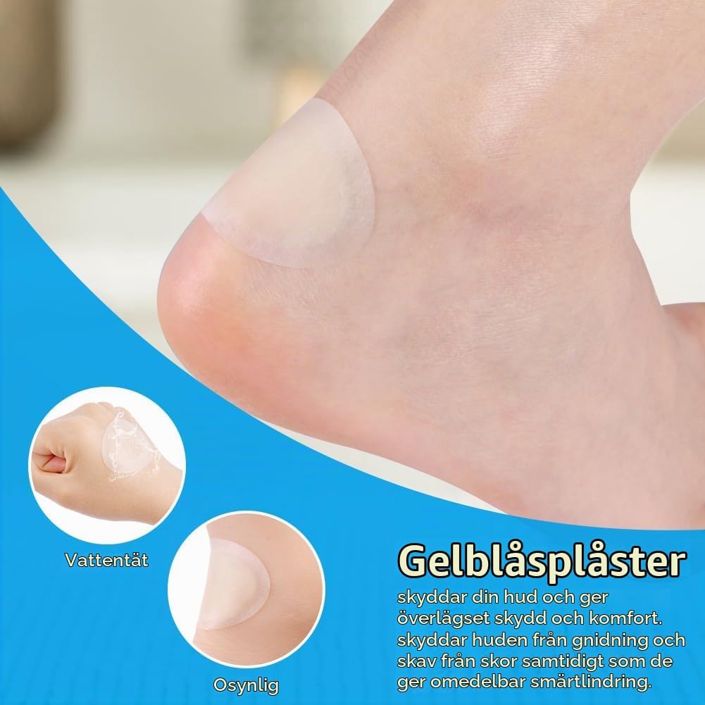 Detalle 1 de ACWOO blisterplåster, 16-pack med osynlig och vattentät hydrokolloidgel