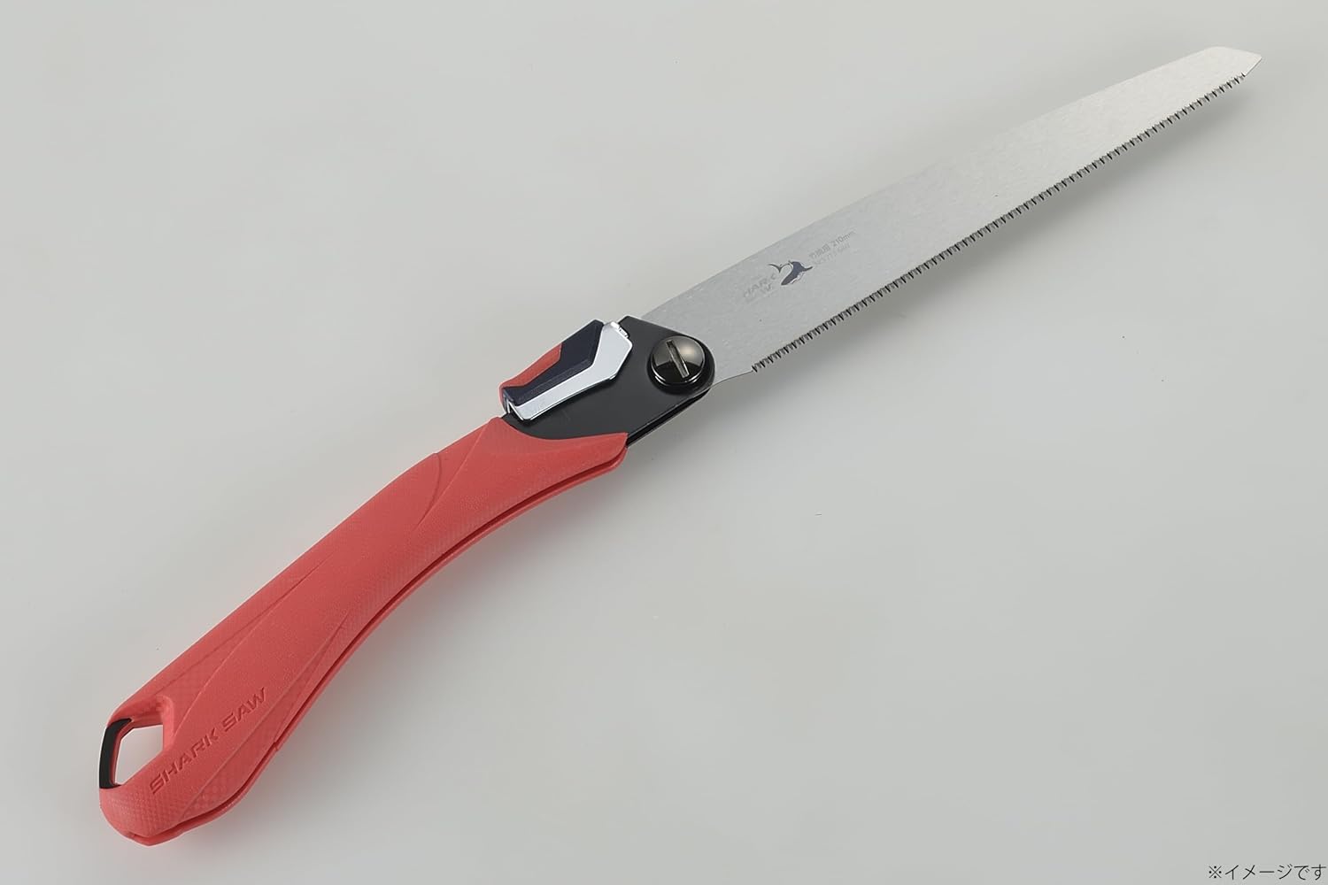 Detalle 2 de TAKAGI シャークソー 4907052713673 竹挽用折込鋸 210mm 替刃式・角度2段切替