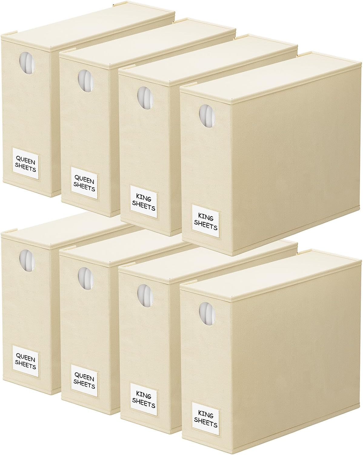 Detalle de SpaceAid 8-Pack Bed Sheet Organizer
