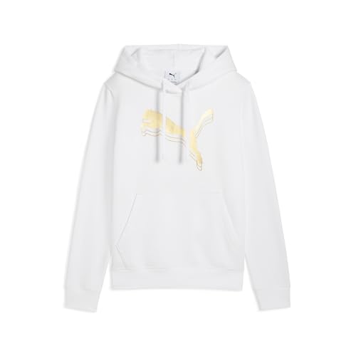Detalle de PUMA ESS Metallic Hoodie FL Sudadera con capucha unisex (1)