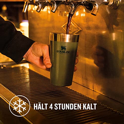 Thumbnail 4 de STANLEY 1913 Adventure Stacking Bierbecher 0,47 L – Hammertone Green