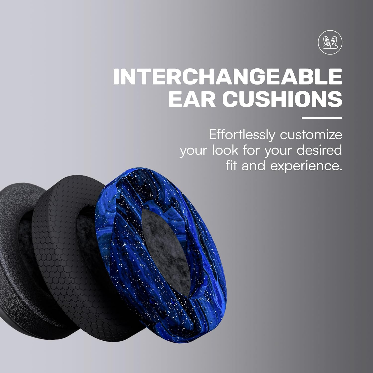 Detalle de Raycon Fitness Bluetooth Headphones — Over-Ear Wireless with ANC, 45-Hour Battery, and IPX4 Sweat Resistance