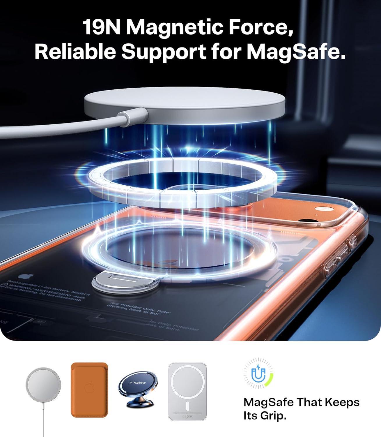 Thumbnail 6 de TORRAS Ostand Q3 iPhone case with MagSafe