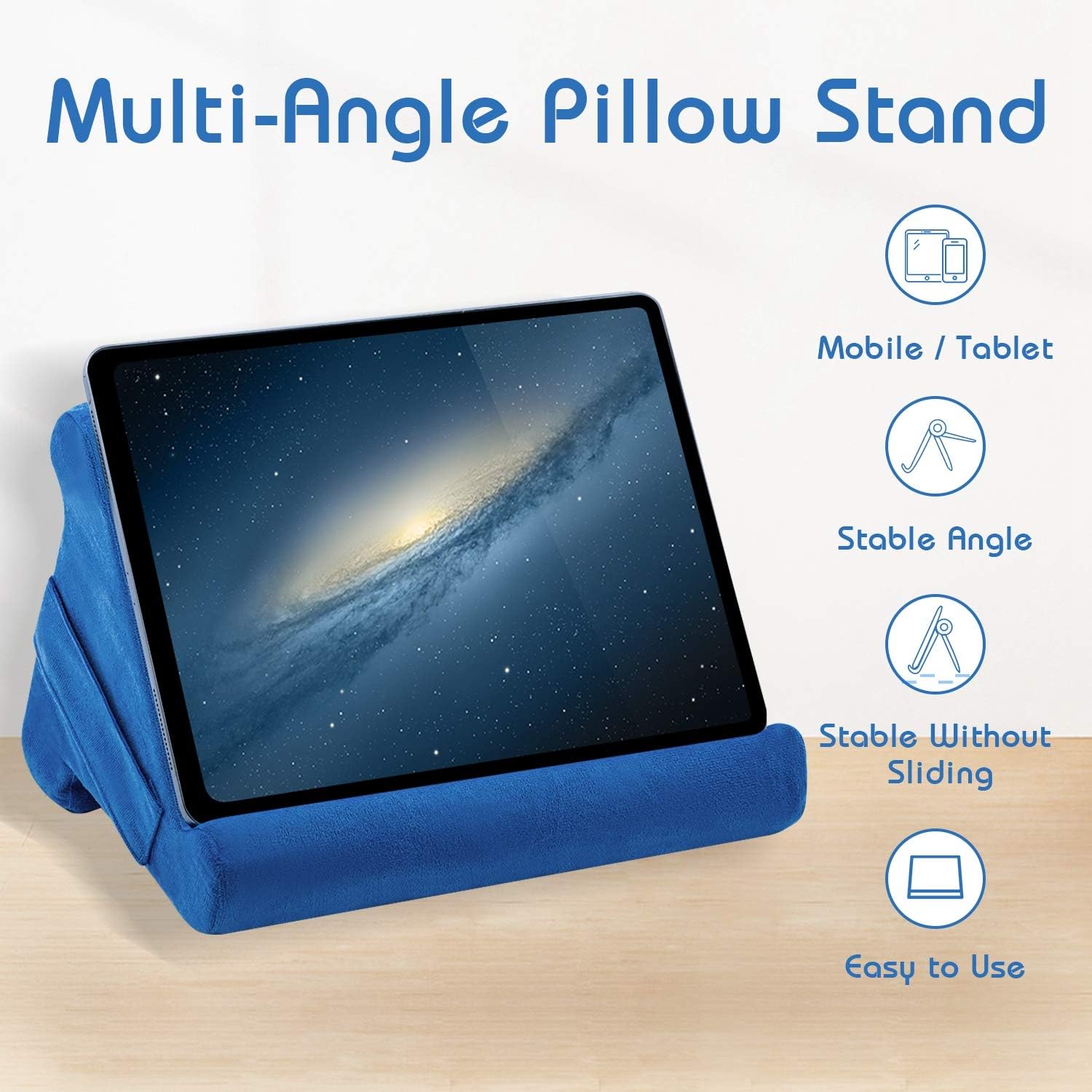 Detalle 2 de Mcbazel Tablet Pillow Stand Blue