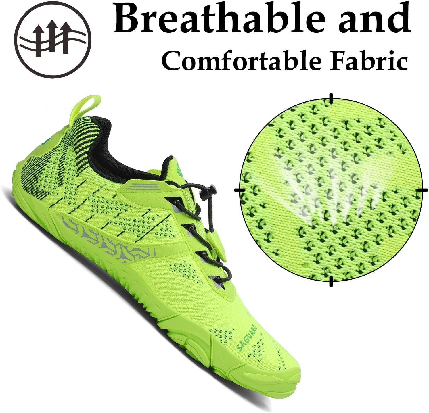 Thumbnail 3 de SAGUARO Barfußschuhe Unisex – Breite Zehenbox, Zero-Drop, rutschfest und atmungsaktiv