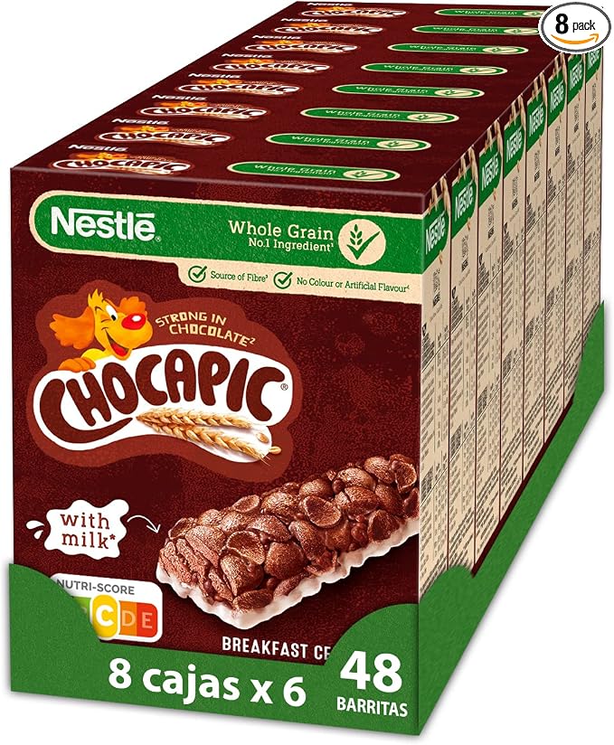 Barritas Chocapic Nestlé, 48 unidades 🍫