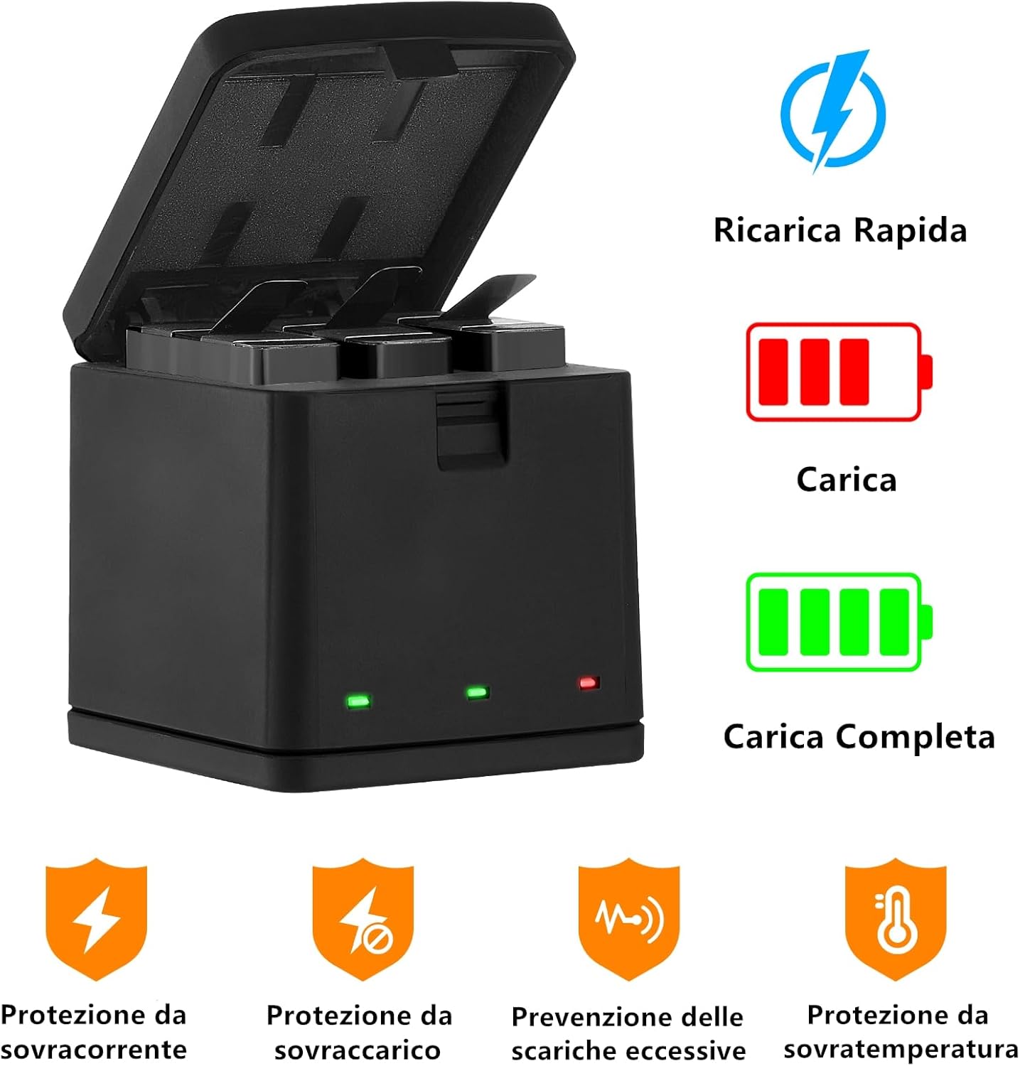 Thumbnail 4 de Vemico Hero 7/6/5 Batteria 1500mAh