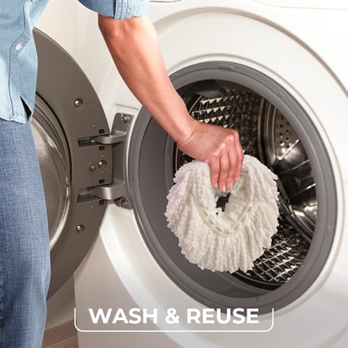 Thumbnail 7 de O-Cedar EasyWring Microfiber Spin Mop with Bucket System