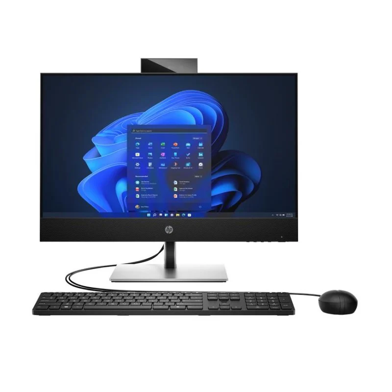 Detalle de HP ProOne 440 G9: All-in-One con Intel Core i7-14700T, 16 GB y 512 GB SSD para oficina moderna