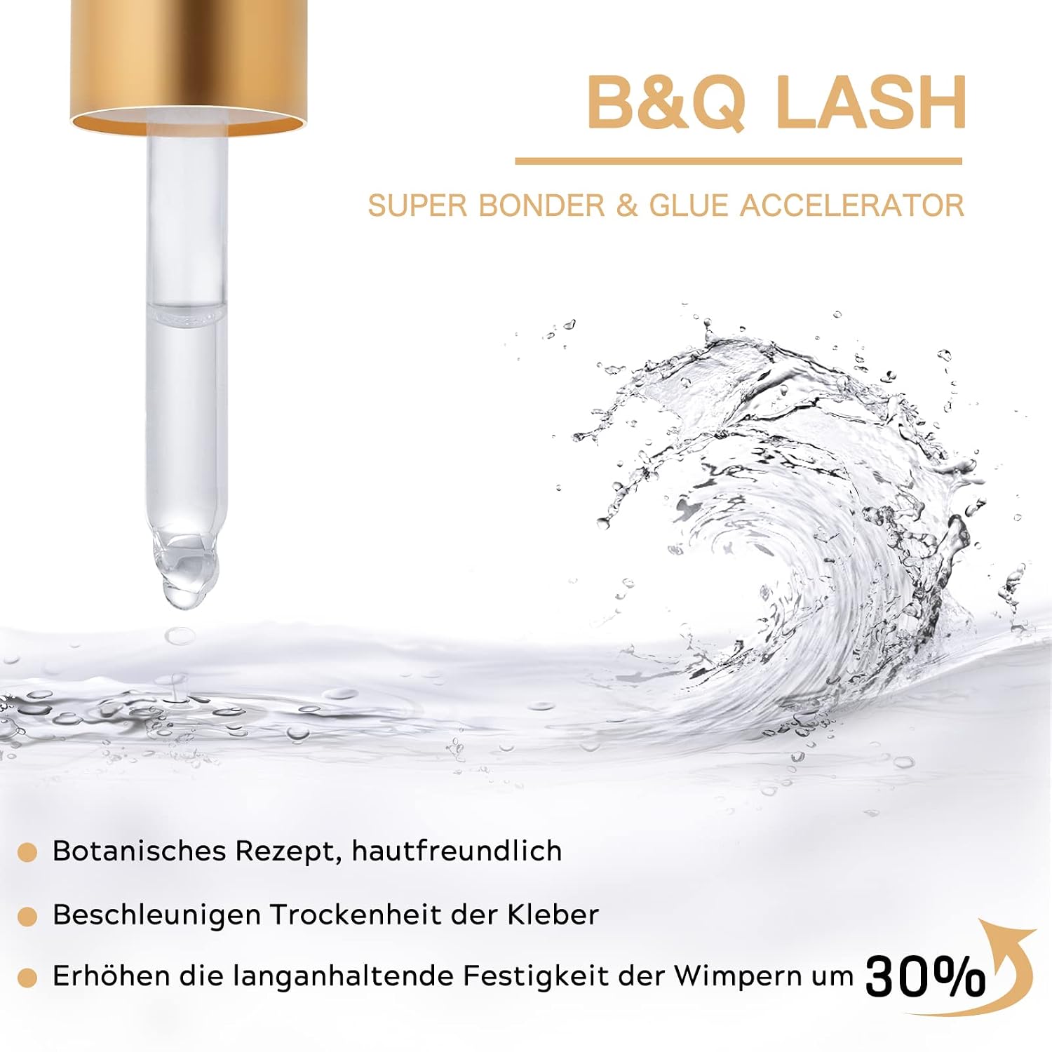 Detalle 2 de B&Q LASH Eyelash Bonder 15 ml