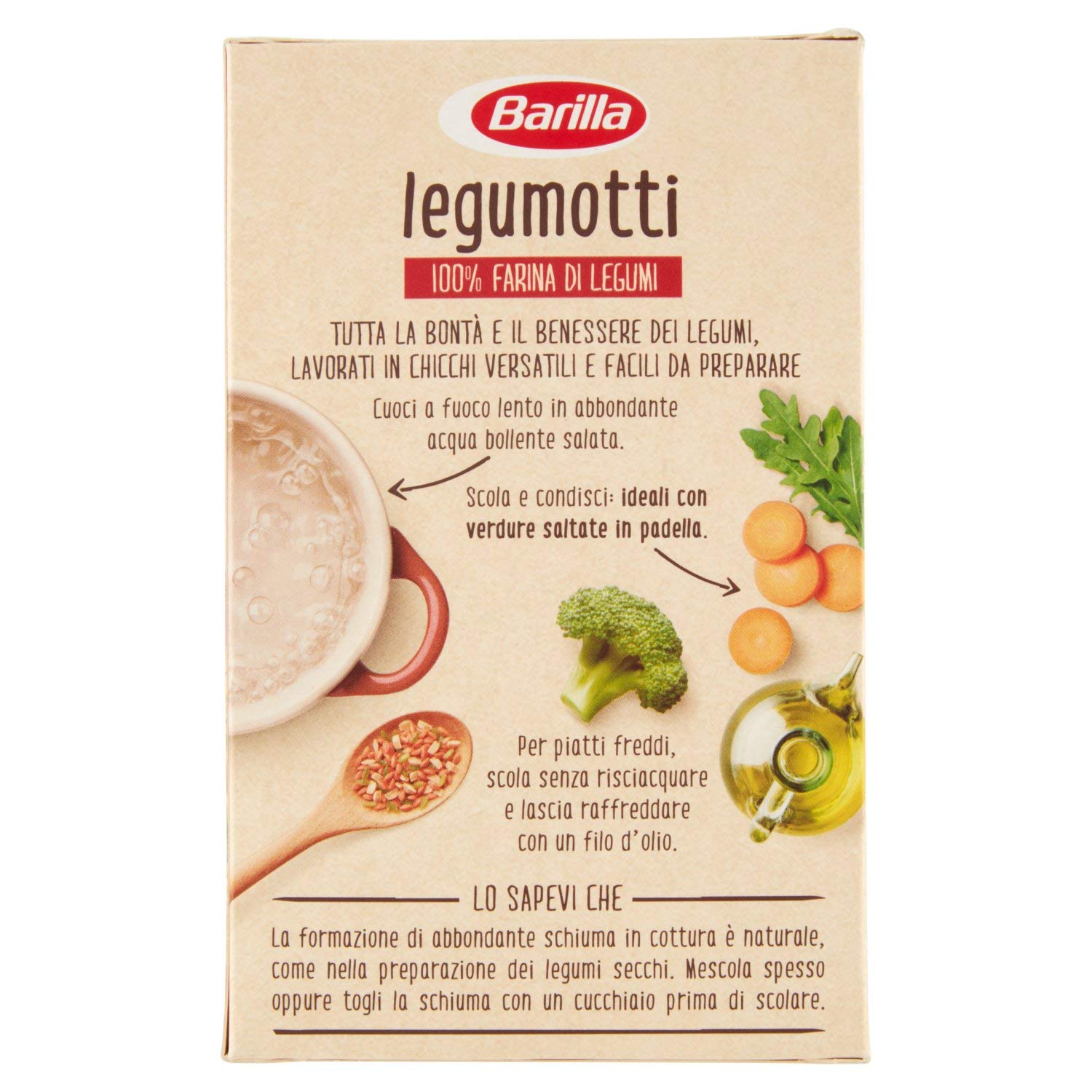 Thumbnail 3 de Barilla Risoni aus roten Linsen und Kichererbsen – glutenfrei, proteinreich, 3x100 g