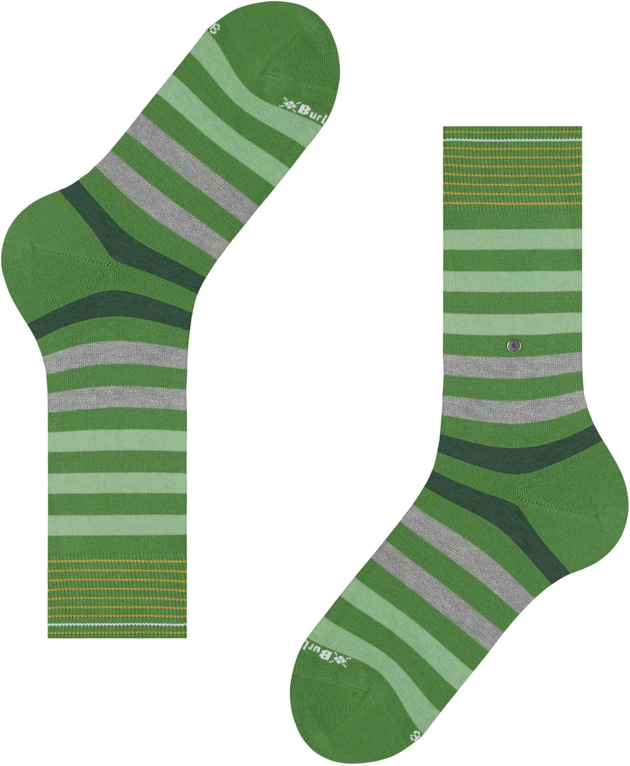 Thumbnail 4 de Burlington homme Blackpool: chaussettes respirantes et durables en coton biologique, motif rayé