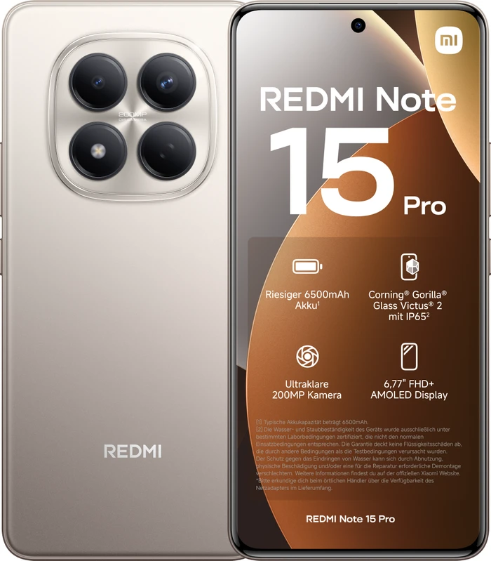 Thumbnail 12 de Xiaomi Redmi Note 15 Pro 256GB Gold 4G