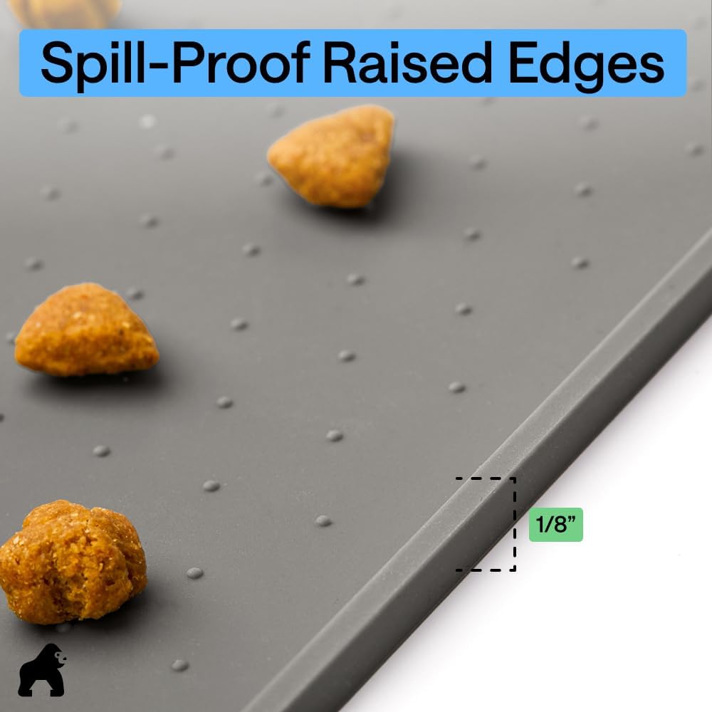 Thumbnail 6 de Gorilla Grip Dog Food Mat 18.5 x 11.5 Inches