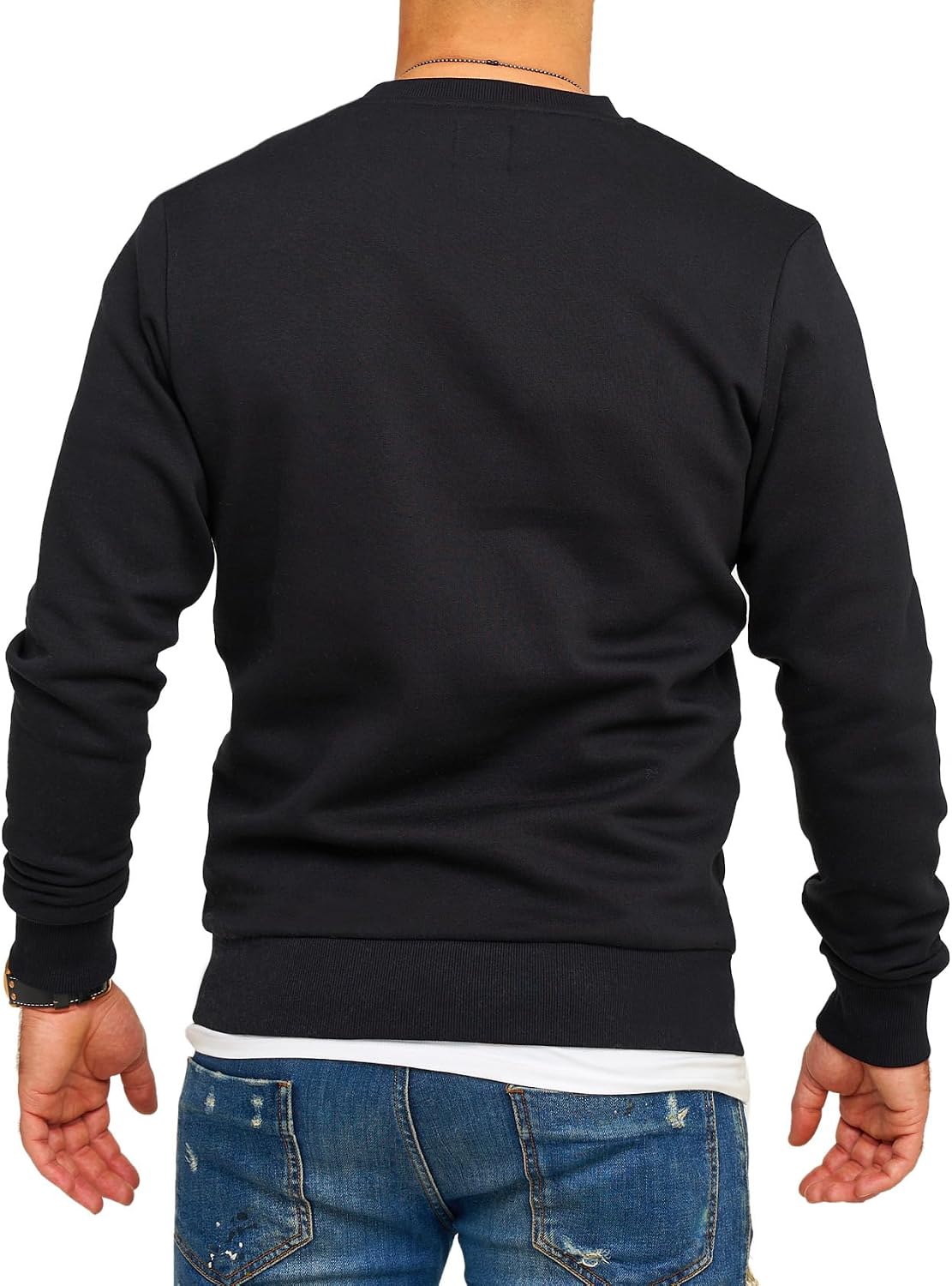 Thumbnail 6 de JACK & JONES Infinity Herren Sweatshirt Austin Pullover – zeitloses Sweatshirt mit Logo