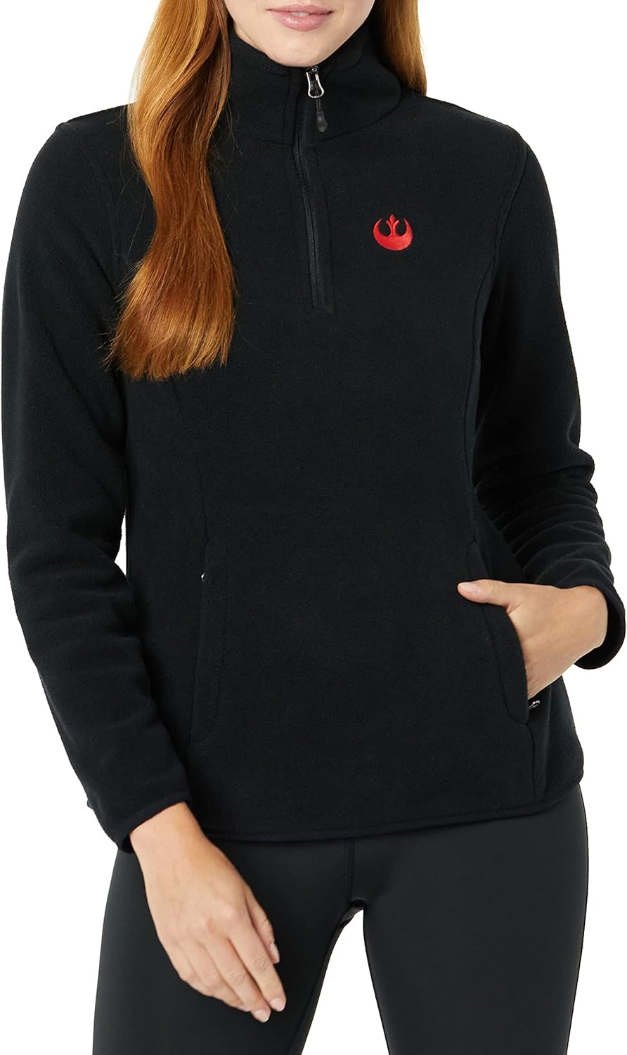 Thumbnail 6 de Amazon Essentials Disney | Marvel | Star Wars Women’s Polar Fleece Quarter-Zip Mock Jacket