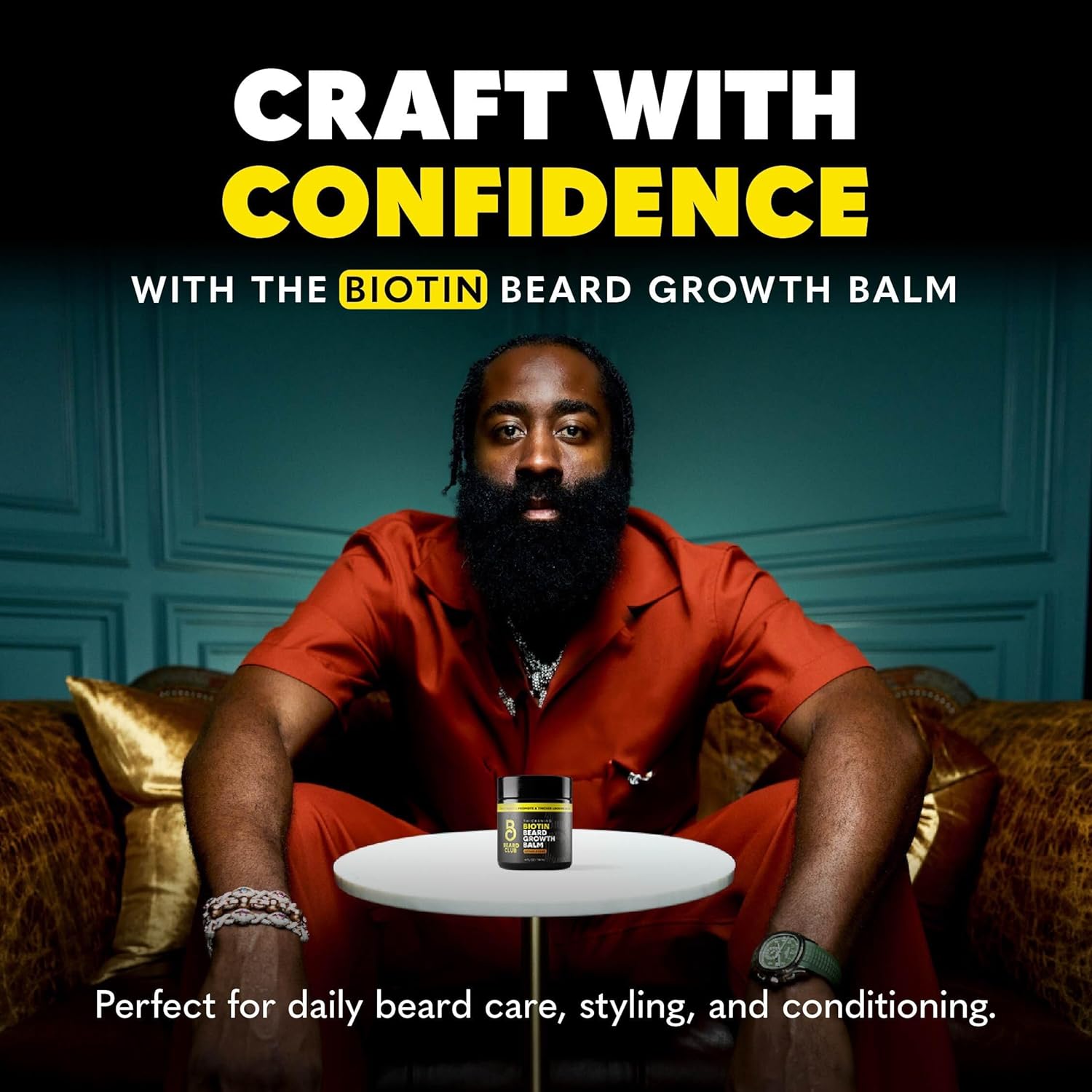Detalle 2 de The Beard Club Biotin Beard Balm - 4 oz